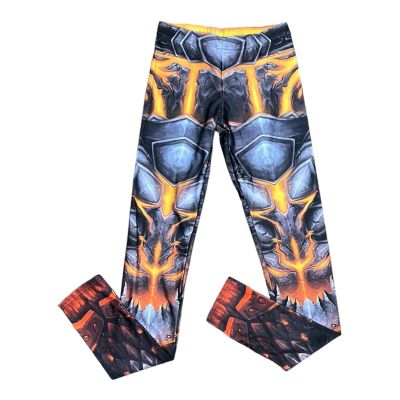 Blizzard WOW World Of Warcraft Deathwing Leggings Sz S - NEW